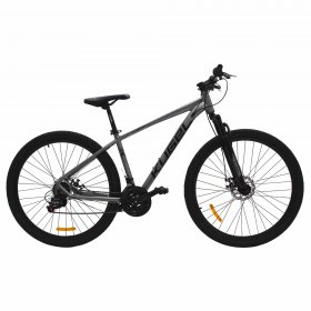 Black Friday Deals! 29 inch Aluminum Alloy Mountain Bike for Adult and Youth, 21 Speed Lightweight MTB H-Hybrid, Black