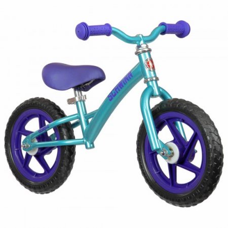 Schwinn Skip 2 Balance Bike for Learning to Ride, 12-inch wheels, ages 2 - 4, Teal / Purple