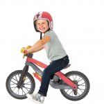 Chillafish BMXie MOTO multi-play balance trainer with real VROOM VROOM sounds and detachable play motor, included child-safe screwdriver and screws, adjustable seat, for age 2-5 years, red