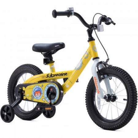 Royalbaby Chipmunk Boys Girls Kids Bike Steel Cycle Bike Childs Bicycle 18 Inch Yellow