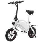 Generic 12 In. 350W Motor Electric bike Folding Electric Commuter Bicycle Electric Ebike Scooter with 15 Mile Range, 36V 6AH Lithium Battery & Dual-Disc Brakes, LED Light