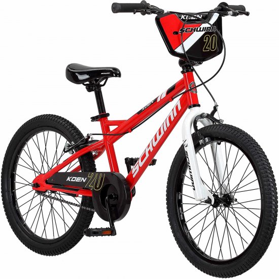Schwinn Koen Boys Bike for Toddlers and Kids 20\'\' Red