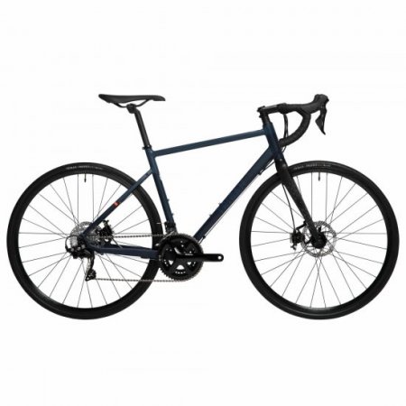 Decathlon RC520 Adult Road Bike, 700c, Navy, XS