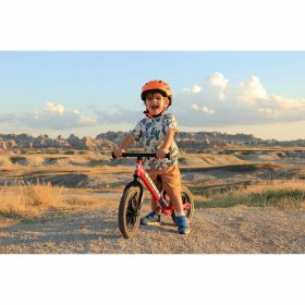 Strider - 12 Classic Balance Bike, Ages 18 Months to 3 Years - Red
