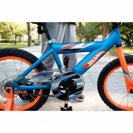 Dynacraft 16" Hot Wheels Boy's Bike with Rev Grip, Blue