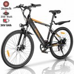 VIVI 26" Electric Bike for Adults, 350W Electric Bicycle Commuter Ebike Built-in 36V 8AH Removable Lithium-Ion Battery, Lightweight Aluminum Alloy Electric Mountain Bike, Max Speed 20MPH