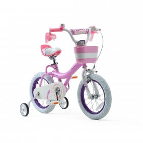 Royalbaby Bunny Girl's Bike Pink 12 In. Kid's bicycle