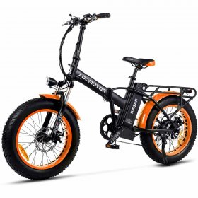 Addmotor Electric Folding Bike 20" 16Ah 750W 48V Bicycles for Adults, M-150 P7, Orange