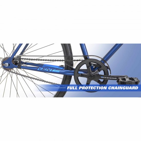 Kent 700c Thruster Fixie Men's Bike, Blue