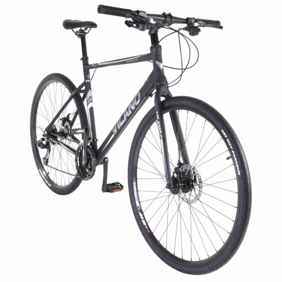 Vilano Diverse 3.0 Performance Hybrid Road Bicycle, 24 Speed Disc Brakes