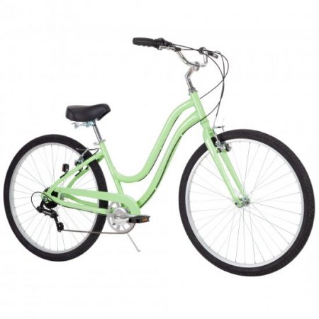 Huffy 27.5 In. Parkside Women's Comfort Bike with Perfect Fit Frame, Mint