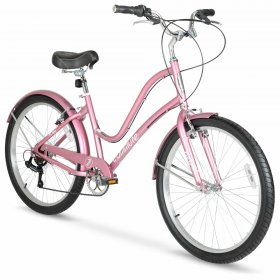 Hyper Bicycles Women's 26 In. Commuter Bike, Rose Gold