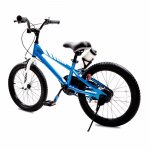 Royalbaby BMX Freestyle 18 In Kid's, Boys and Girls Bike with Two Hand Brakes, Blue