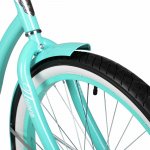 Hyper Bicycles Women's 26" Beach Cruiser, Seafoam