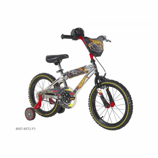 Hot Wheels Dynacraft 16 In., Boy\'s Bike, Silver Bicycle