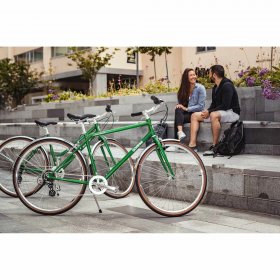 Schwinn Collegiate Adult Hybrid Bike, 8 speeds, 700c wheels, women