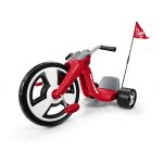 Radio Flyer Big Sport Chopper Tricycle 16 Inch Front Wheel, Red