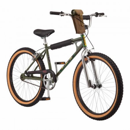 Netflix Stranger Things Lucas BMX Bike, 24-inch wheels, single speed, green