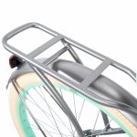 Huffy, Nel Lusso Classic Cruiser Bike with Perfect Fit Frame, Women's, Gray, 26"