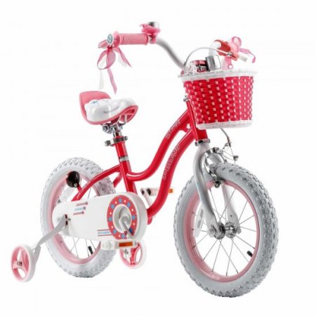 Royalbaby Stargirl Girl's Bike, 12 In. Wheels, Pink (Open Box)