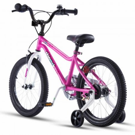 RoyalBaby Chipmunk 14 inch MK Sports Kids Bike Summer Pink With Training Wheels