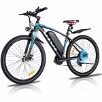 VIVI 27.5" 350W Electric Bike Adults Electric Mountain Bike, Electric Bicycle 20Mph with Removable 8AH Lithium Battery, Professional 21 Speed Gears E-bike