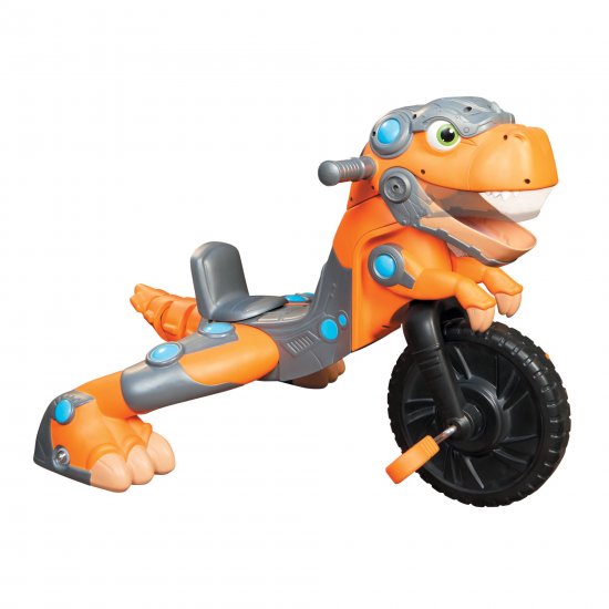 Little Tikes Chompin\' Dino Trike, Toddler Tricycle with Realistic Dinosaur Sounds and Adjustable Seat- For Kids Girls Boys Ages 3-5 Years Old