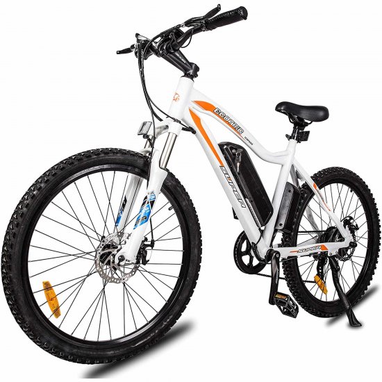 Ecotric 26 In. 36V 500W Electric Bicycle Mountain City E-bike Removable Battery High Speed Integrative