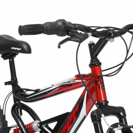 Hyper Bicycles 24" Shocker Mountain Bike, Kids, Red