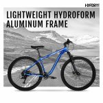 Hyper Bicycles Men's 29" Explorer Mountain Bike, Hard Tail, Blue