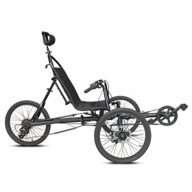 Kent 20" Cavalier Recumbent 3-Wheel Bike / Trike, Black