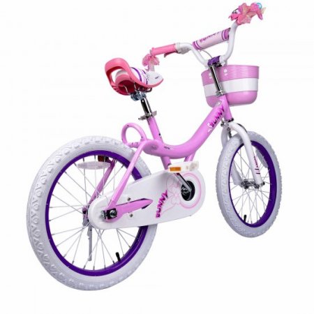 RoyalBaby Bunny 18 inch Girl's Bicycle Kids Bike for Girls Childrens Bicycle Pink With Kickstand