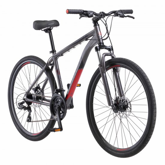 Schwinn DSB Hybrid Bike, 700c wheels, 21 speeds, mens frame, grey