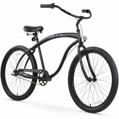 Bruiser , 26", Men's, Three Speed, Matte Black