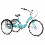 Kent 26" Monterey Folding Adult Trike, Aqua