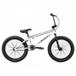 Mongoose Legion L20 Freestyle Youth BMX Bike Line for Beginner-Level to Advanced Riders, Steel Frame, 20-Inch Wheels, White