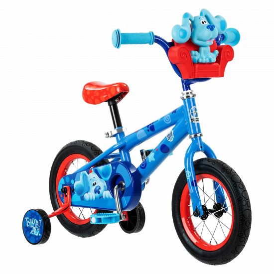 Nickelodeon Blue\'s Clues Kids Bike, 12 inch wheel, ages 2 to 4, blue