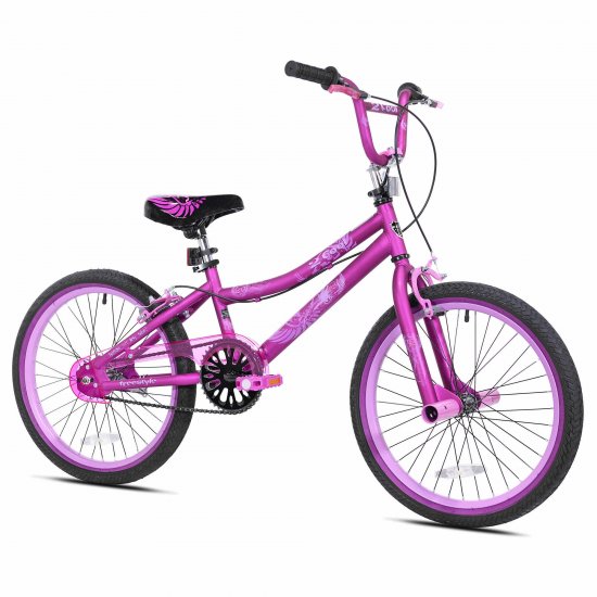 20\" Kent 2 Cool BMX Girl\'s Bike, Satin Purple