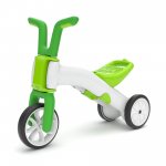 Chillafish Bunzi gradual balance bike and tricycle, 2-in-1 ride on toy for 1-3 years old, combines toddler tricycle and adjustable lightweight balance bike in one, silent non-marking wheels, lime
