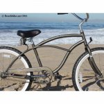 Firmstrong Urban Man, 24", Men's, Single Speed, Matte Grey