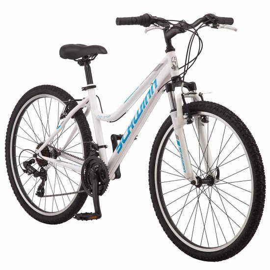 Schwinn High Timber Bike-Color:White,Style:Women\'s ATB