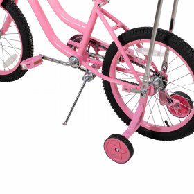 Joystar Kids Cruiser 20 In. Wheels for Girls Ages 6-12 Years Girls Bicycle with Handbrake and Coaster Brakes, Classic Frame Shape with Low Stand-over Height Kickstand Included, Pink