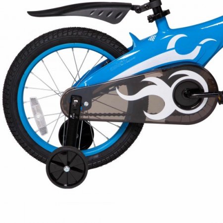 Mobo Lite Bike For Kids, 16-inch Bicycle with Training Wheels for Boys and Girls, Quick and Easy Assembly, Blue