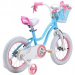 Royalbaby Stargirl Girl's Bike, 12 In. Wheels, Blue (Open Box)