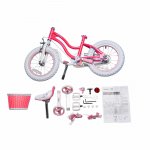 Royalbaby Stargirl Girl's Bike, 12 In. Wheels, Pink (Open Box)