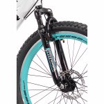 Kent Bicycles 26 In. KZR Mountain Women's Bike, White/Teal