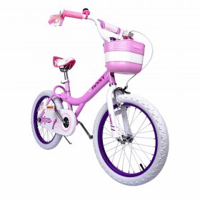 RoyalBaby Bunny 18 inch Girl's Bicycle Kids Bike for Girls Childrens Bicycle Pink With Kickstand