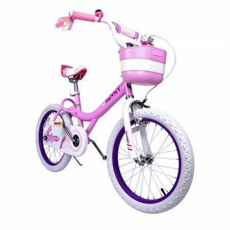 RoyalBaby Bunny 18 inch Girl's Bicycle Kids Bike for Girls Childrens Bicycle Pink With Kickstand