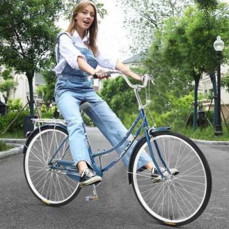 Hotwon 26-Inch Womens Comfort Bikes Beach Cruiser Bike