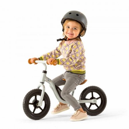 Chillafish Charlie Balance Bike, Silver